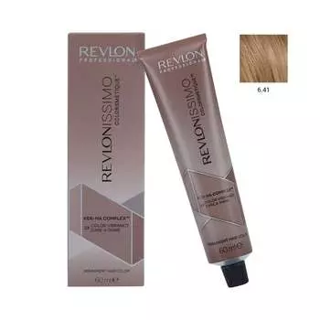 Профессиональная краска для волос 6.41, 60 мл REVLON REVLONISSIMO COLORSMETIQUE, Revlon Professional
