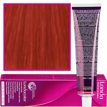 Профессиональная краска для волос 7/44 Medium Blonde Intense Copper Londa, Londacolor