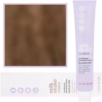 Профессиональная краска для волос 8.35|8GM, 100 мл Milk Shake, Creative Conditioning Permanent Color