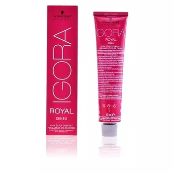 Профессиональная краска для волос Igora Royal Senea S 6-6 Темно-русый шоколадный 60 мл, Schwarzkopf