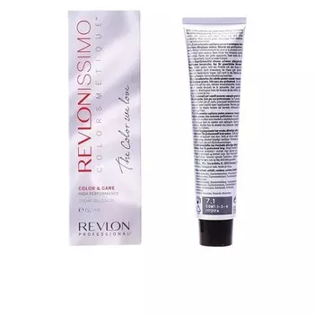 Профессиональная перманентная краска для волос Revlonissimo Colorsmetique Color&Care 7.1 Средний пепельный блондин 60 мл