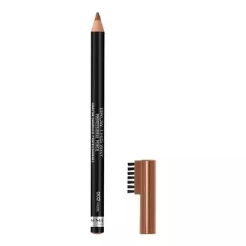 Профессиональный карандаш для бровей Rimmel, цвет 2 hazel, 1,4 гр
