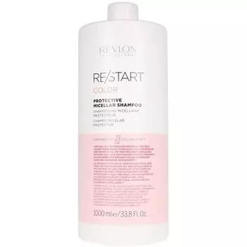 Профессиональный защитный мицеллярный шампунь Re/Start Color 1000 мл, Revlon