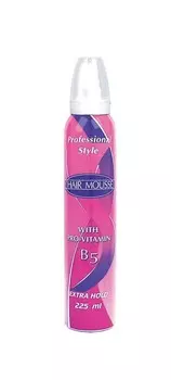 Professional Style, Мусс для волос Extra Strong, 225 мл Dramers