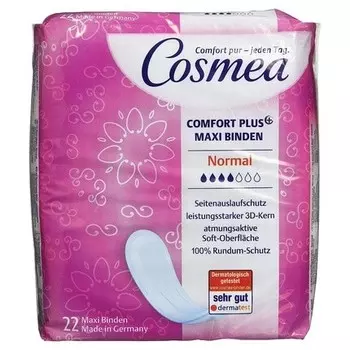 Прокладки Cosmea Comfort Plus Maxi, нормальные