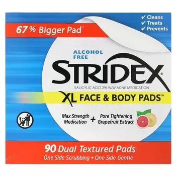 Прокладки для лица и тела XL Stridex, 90 прокладок