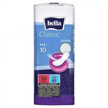Прокладки гигиенические, 10 шт. Bella, Classic
