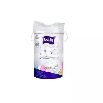 Прокладки косметические Bella Cotton овальные, 40 шт. 40 шт. Bella