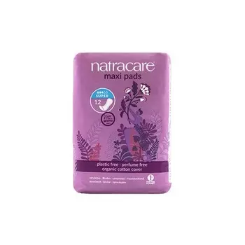Прокладки Natracare из органического хлопка Maxi Super