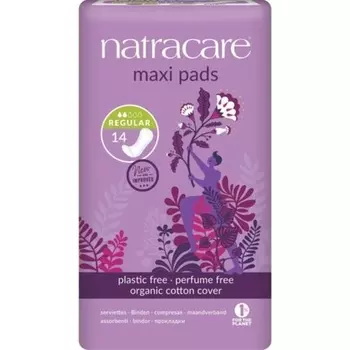 Прокладки Natracare Natural Maxi Regular