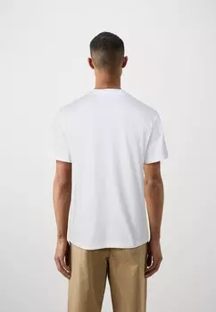 Простая футболка Lacoste, белый