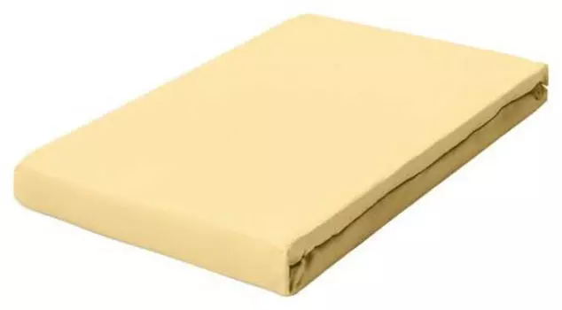 Простень boxspring pure jersey Schlafgut, желтый