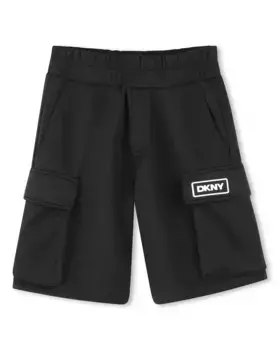 Простые черные шорты DKNY, черный