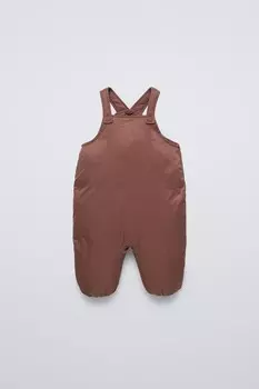 Простые комбинезоны ZARA, бордовый