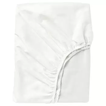 Простынь на подгонке, белая, 160х200 см, FRGMRA IKEA