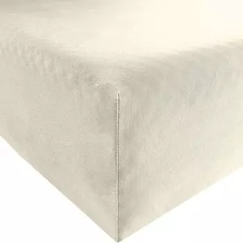 Простынь на подгонке Erwin Mller 165056, 80x1x190-200 см, белый