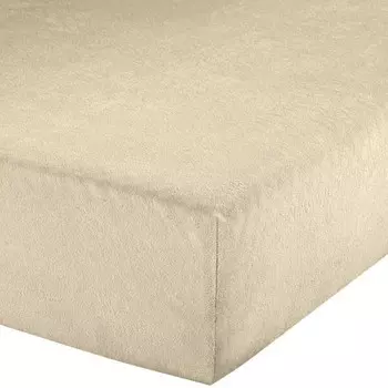 Простынь на подгонке Erwin Mller 54368, 180x1x200 см, бежевый