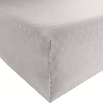 Простынь на подгонке REDBEST 119482, 140x1x200 см, серебряный