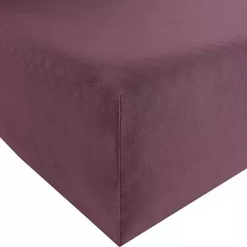 Простынь на подгонке REDBEST 200984, 180x1x200 см цвет aubergine