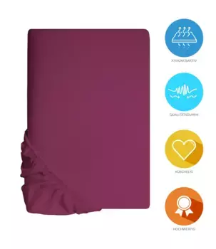 Простыня B&D Textiles, фиолетовый