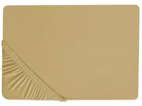 Простыня Beliani JANBU, 180x30x200 см цвет gelbgrn