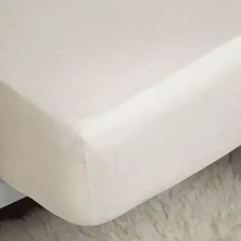 Простыня Belladorm плотностью 450 ниток Pima Cotton с очень глубокой подгонкой BM293 (размер Imperial) (цвет слоновой кости) Belledorm