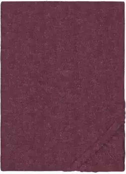Простыня Biberna "Hermal Biber" хлопковая 90-100х190-200 см, цвет burgund