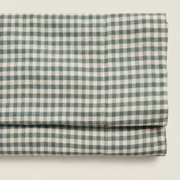 Простыня детская Zara Home Gingham Check