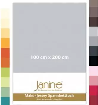 Простыня Джанин ДЖЕРСИ - 5002 200 Х 200 красный Original Janine