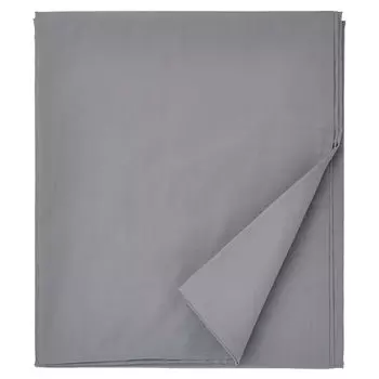 Простыня Ikea Ronnveckmal 240x260 см, серый