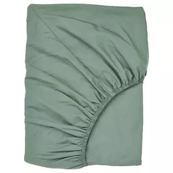 Простыня Ikea Ullvide 160х200, серо-зеленый