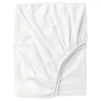 Простыня Ikea Ullvide, 90x200 см, белый
