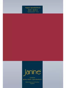 Простыня Janine, цвет granat