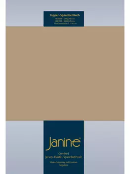 Простыня Janine, цвет nougat