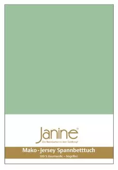 Простыня Janine JERSEY 5002 150 X 200 светлая Original Janine