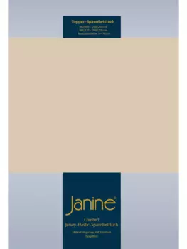Простыня Janine, песочный