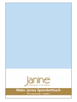 Простыня Janine, светло-синий