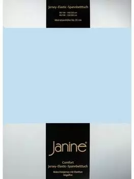 Простыня Janine, светло-синий