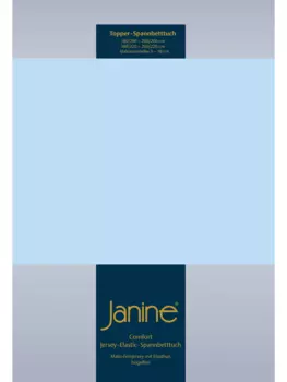 Простыня Janine, светло-синий
