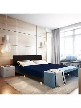 Простыня MPS Textiles, темно-синий
