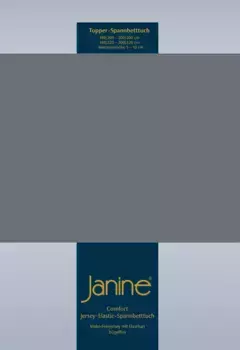Простыня Original Janine, серый