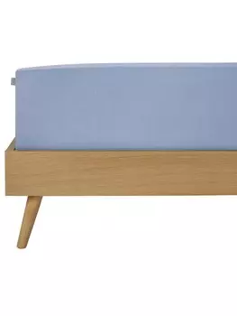 Простыня Schiesser Jessi Edeljersey, голубой