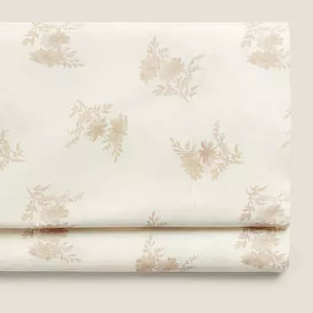 Простыня Zara Home Floral Print