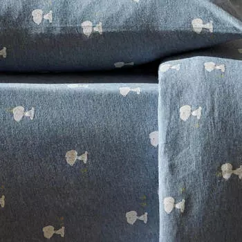 Простыня Zara Home Peanuts Cotton Fitted