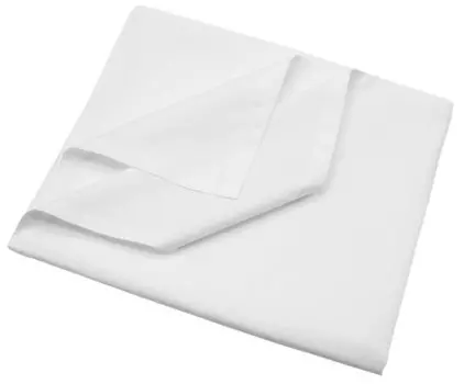 Простыня Zollner 00000061, 180x1x290 см, белый