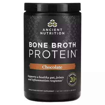 Протеиновый шоколад Ancient Nutrition, 504 г