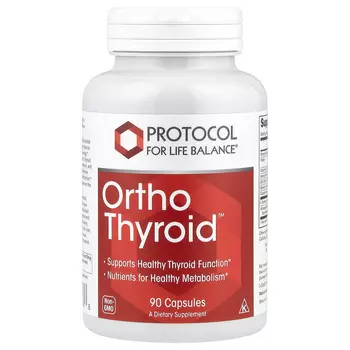Protocol for Life Balance, Ortho Thyroid, 90 капсул