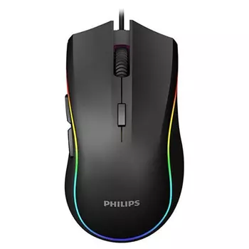 Проводная игровая мышь Philips G403, черный
