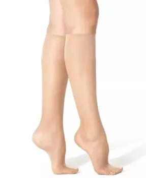 Прозрачные шелковистые гольфы Hanes с усиленным мыском Reflections ALLSTAR PRODUCTS GROUP, розовый