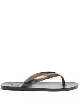 Прозрачные шлепанцы Ancient Greek Sandals, черный